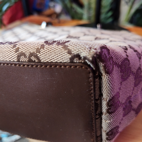 Gucci vintage monogram canvas small tote - Picture 8 of 13